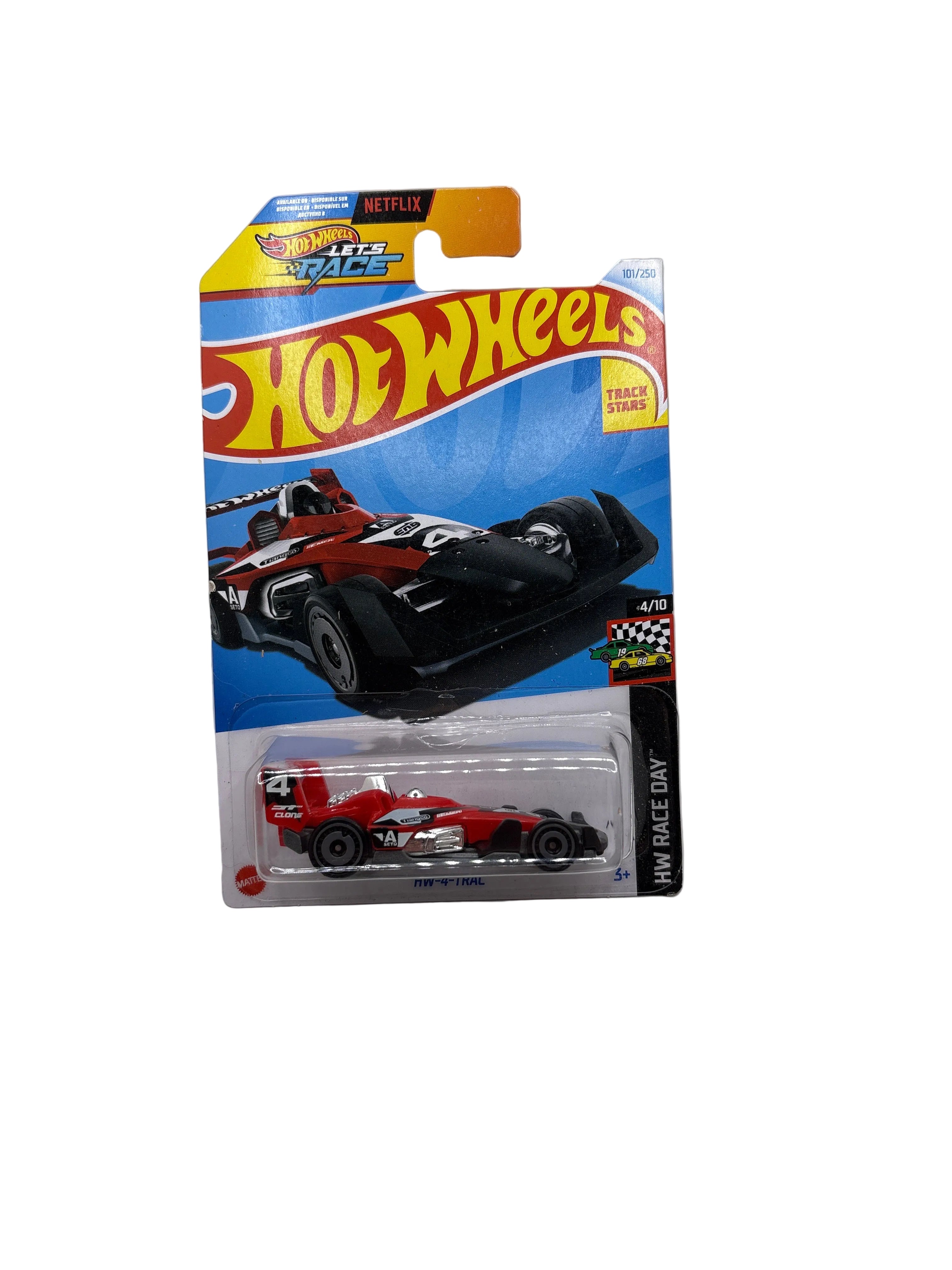 Hot Wheels HW-4-Trac Diecast red
