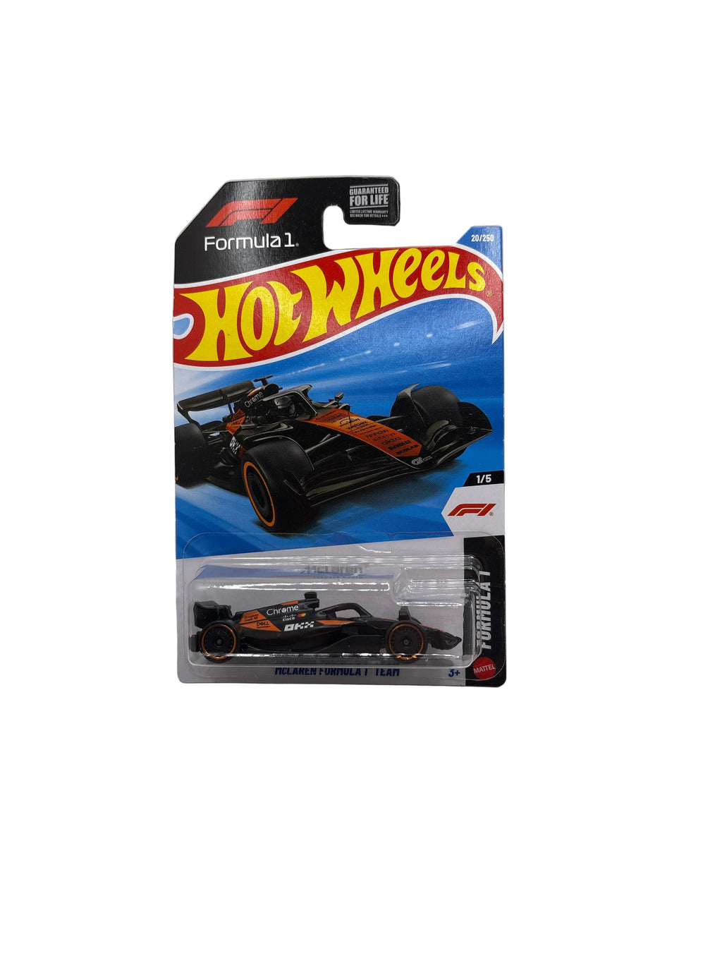 Hot Wheels McLaren Formula 1 Team Diecast orange