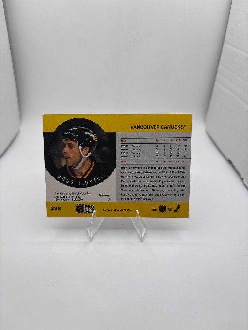 Pro Set Doug Lidster