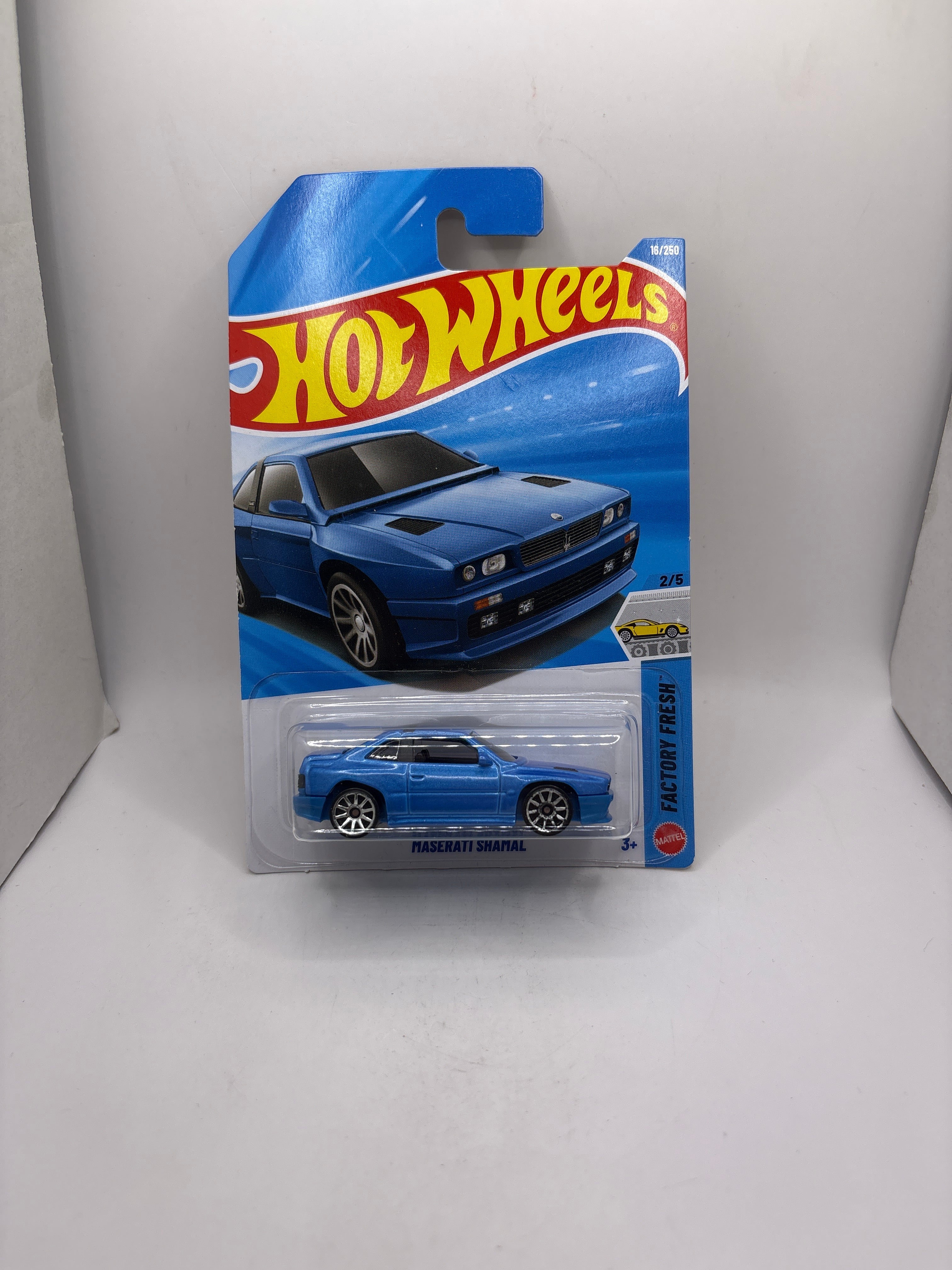 Hot Wheels Maserati Shamal Diecast blue