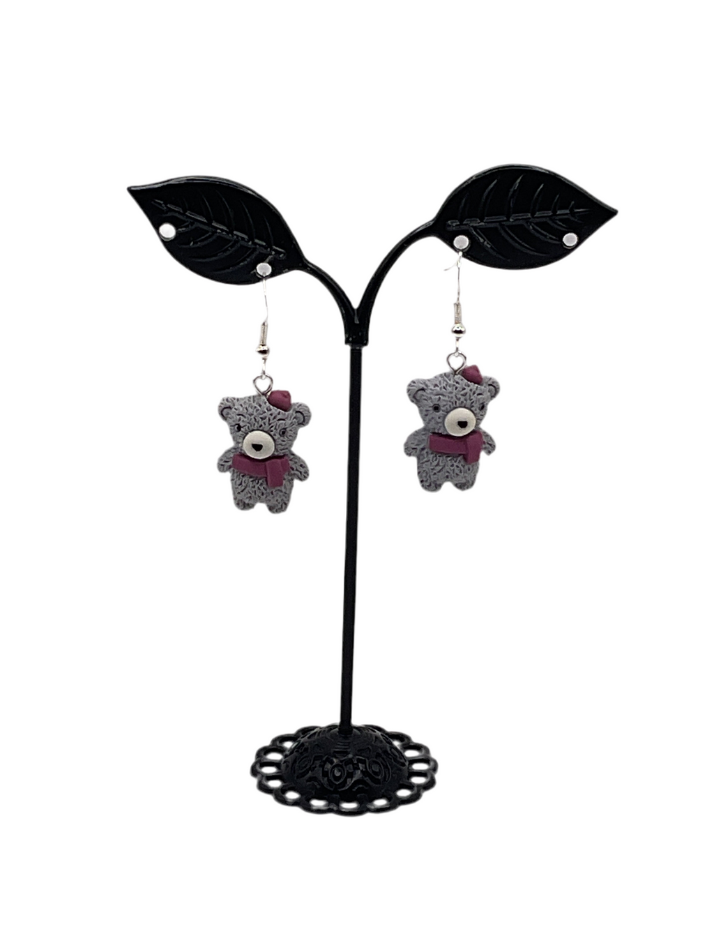 Teddy Bear Earrings 1