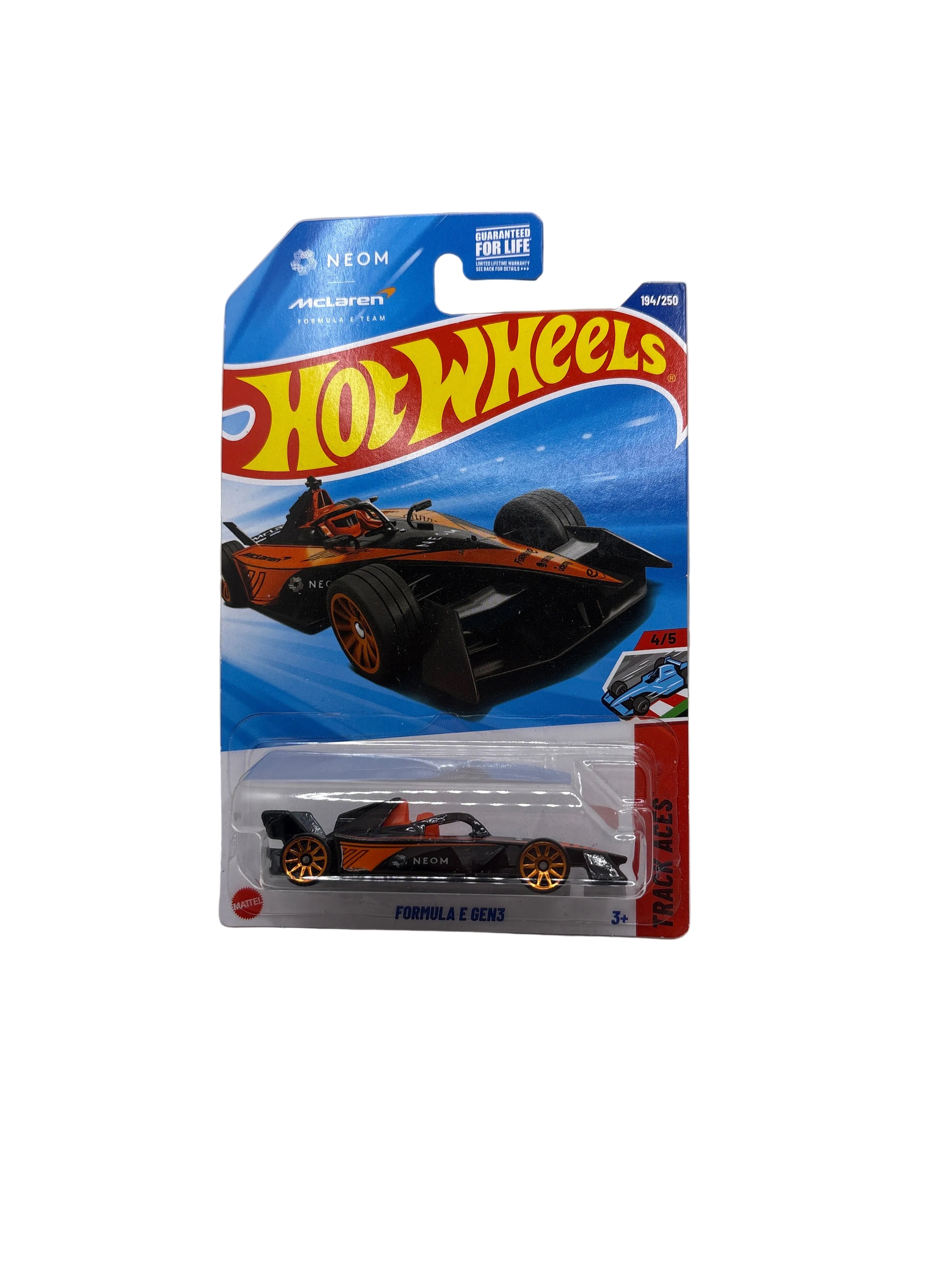 Hot Wheels Formula E Gen3 Diecast black