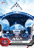 2026 Topps Now UFC 250 Freedom #24 Nonstop Action Caps Historic UFC Freedom 250 Night UFC Mixed Martial Arts Card