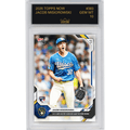 Graded 2026 Topps Now Jacob Misiorowski #383 105.5MPH Heater Scorches MLB Record Books Milwaukee Brewers Rookie RC Baseball Card HOFSM 10 Gem Mint