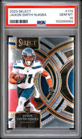 Graded 2023 Panini Select Jaxon Smith Njigba #174 Rookie RC Football Card PSA 10 Gem Mint