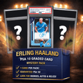 Erling Haaland PSA 10 Graded Soccer Card Mystery Pack
