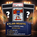 Kylian Mbappe PSA 10 Graded Soccer Card Mystery Pack