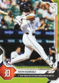 2026 Topps Now Kevin McGonigle #302 Gold Foil /50 1st MLB Walk Off Hit Seals Series Win Vs Seattle Detroit Tigers Rookie RC Baseball Card