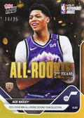 2025 Topps Now Ace Bailey #AR07 Orange Foil /25 2025-26 KIA NBA All Rookie Second Team Selection Utah Jazz Rookie RC Basketball Card