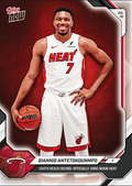 2026 Topps Now Giannis Antetokounmpo #OS02 South Beach Bound: Officially Joins Miami Heat Basketball Card