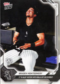2026 Topps Now Braden Montgomery #311SP 5th in MLB History with Walk Off Home Run in Debut Chicago White Sox Rookie RC Baseball Card