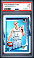 Graded 2025 Donruss WNBA Paige Bueckers #86 Rookie RC Basketball Card PSA 9 Mint