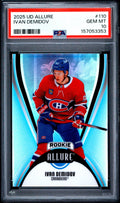 Graded 2025 Upper Deck Allure Ivan Demidov #110 Rookie RC Hockey Card PSA 10 Gem Mint
