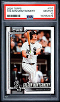 Graded 2026 Topps Colson Montgomery #157 Rookie RC Baseball Card PSA 10 Gem Mint