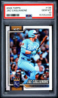 Graded 2026 Topps Jac Caglianone #138 Rookie RC Baseball Card PSA 10 Gem Mint