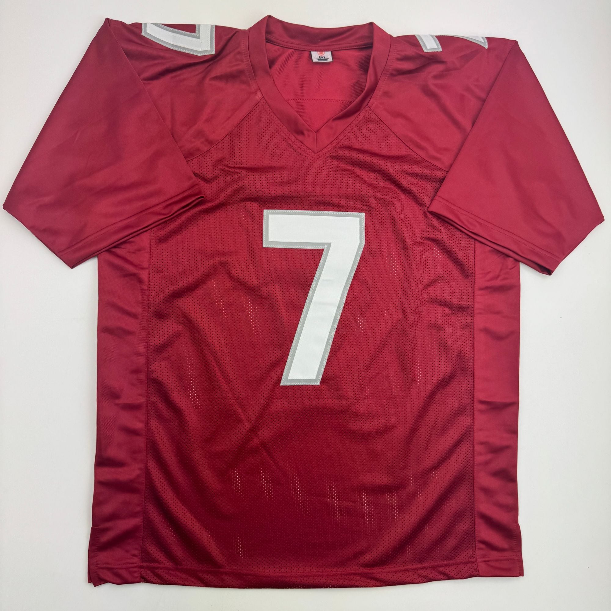 Autographed/Signed Jacoby Brissett Arizona Red Football Jersey JSA COA