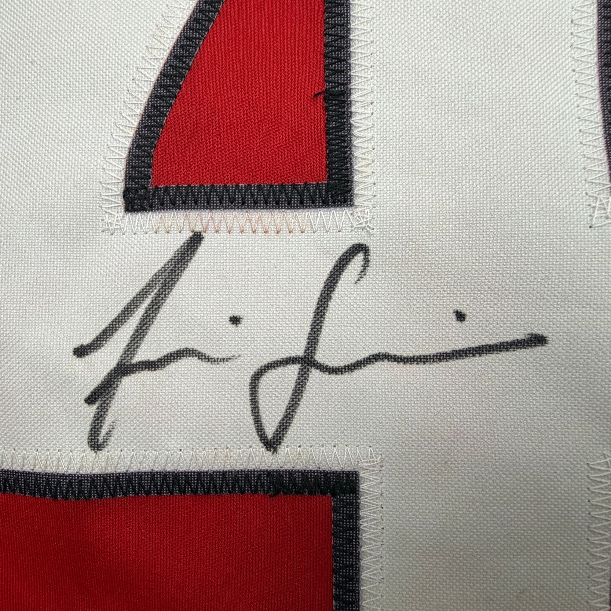 Autographed/Signed Isaiah Simmons Arizona Red Football Jersey Beckett BAS COA