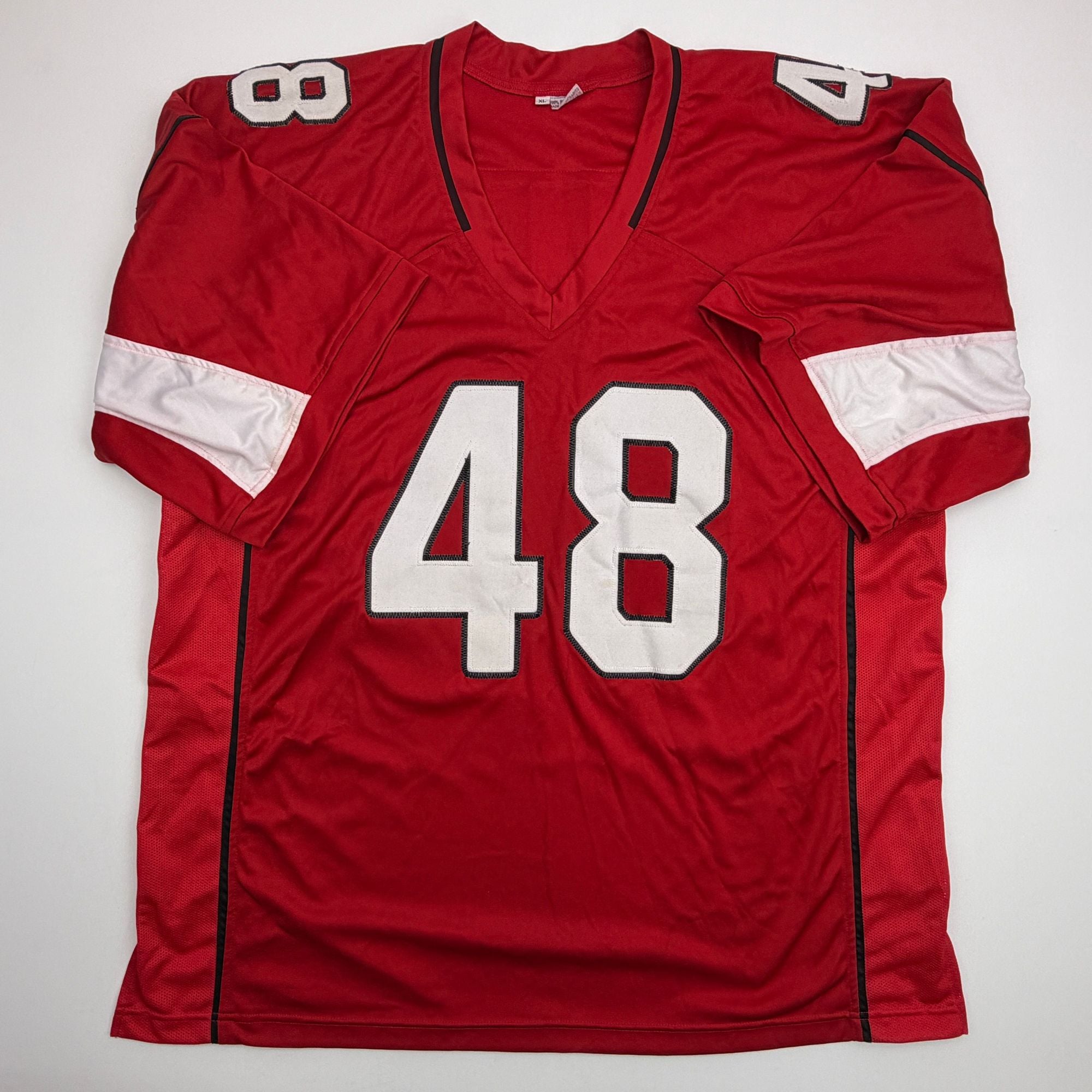 Autographed/Signed Isaiah Simmons Arizona Red Football Jersey Beckett BAS COA