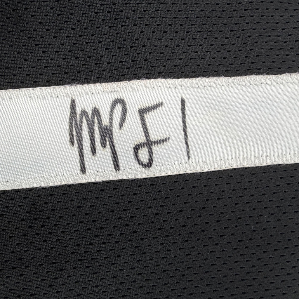 Autographed/Signed Michael Porter Jr Brooklyn Black Basketball Jersey JSA COA