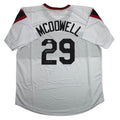 Autographed/Signed Jack McDowell Chicago White Retro Baseball Jersey Beckett BAS COA