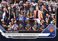 2025 Topps Now New York Knicks #341 Black Foil /10 Job Finished: Franchise Captures 1st NBA Championship Since 1973 Basketball Card