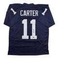 Autographed/Signed Abdul Carter Penn State Blue College Football Jersey Beckett BAS COA
