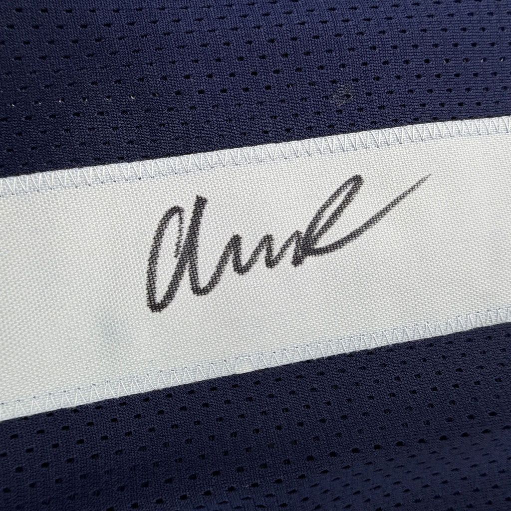 Autographed/Signed Abdul Carter Penn State Blue College Football Jersey Beckett BAS COA