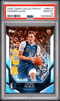 Graded 2026 Topps Collector Kit Cooper Flagg #NBA6 Rookie RC Basketball Card PSA 10 Gem Mint