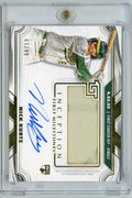 2025 Topps Inception Nick Kurtz #FMAR-NK First Career Hit Game Used Base Auto /99 Rookie RC Baseball Card