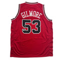 Autographed/Signed Artis Gilmore Chicago Red Basketball Jersey JSA COA