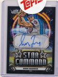 2024 Topps Cosmic Chrome Greg Maddux #SCAGM Star Command Black Eclipse Auto /10 Chicago Cubs Baseball Card