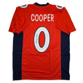 Autographed/Signed Jonathon Cooper Denver Orange Football Jersey JSA COA