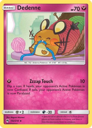 Dedenne 142/214 - SM  Lost Thunder