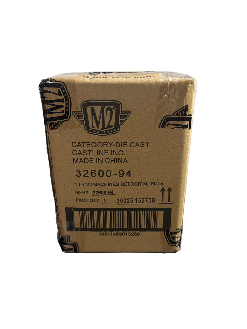 M2 Detroit Muscle Sealed Case Diecast multi color
