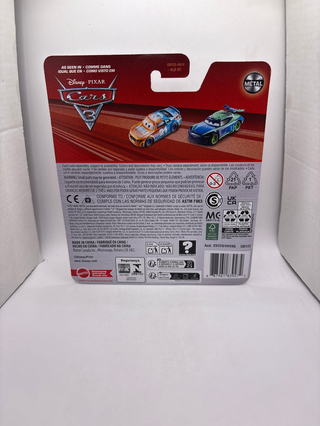 Disney Pixar Cars Speedy Comet Diecast orange
