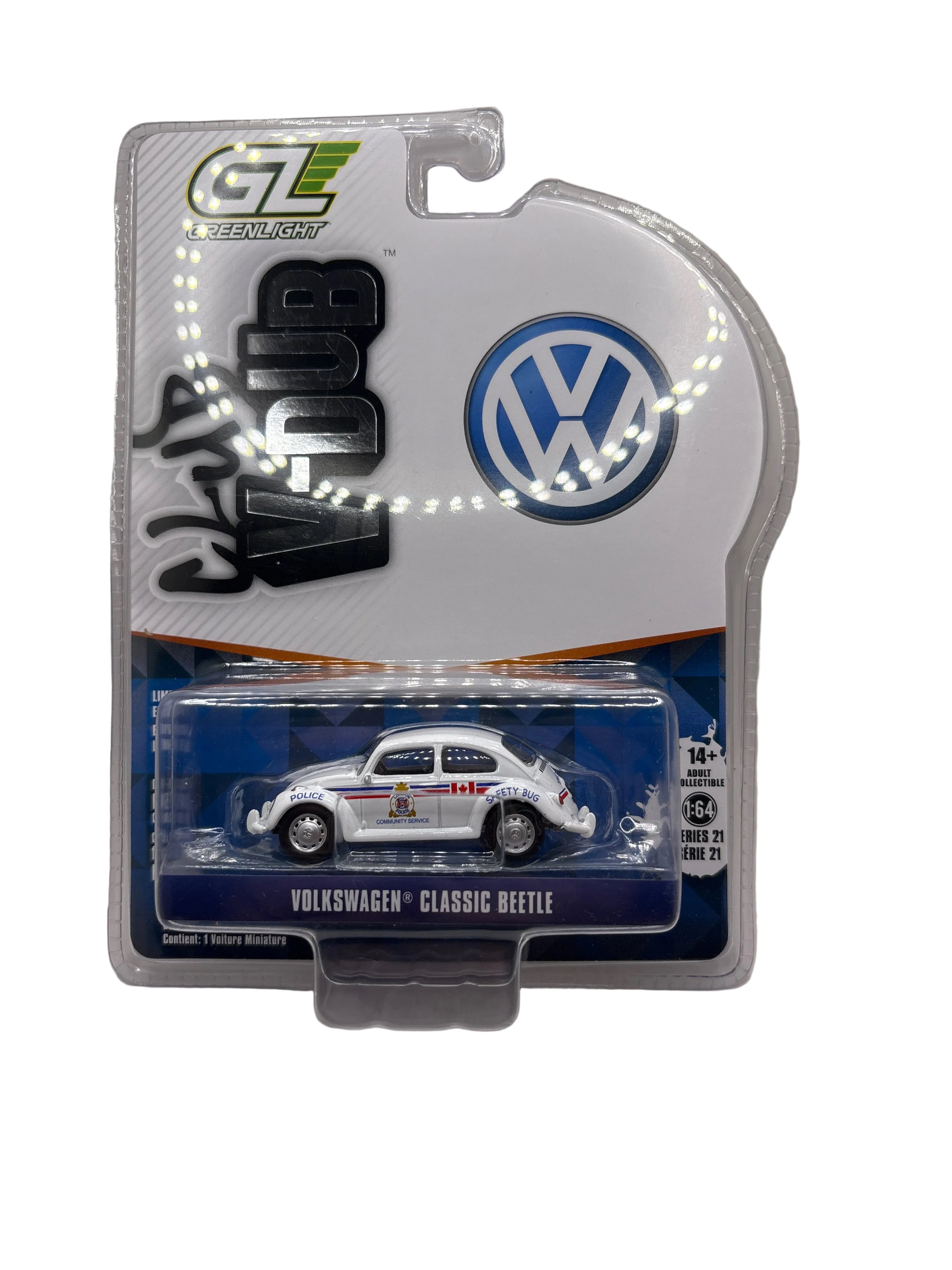 Greenlight Volkswagen Classic Beetle Diecast white