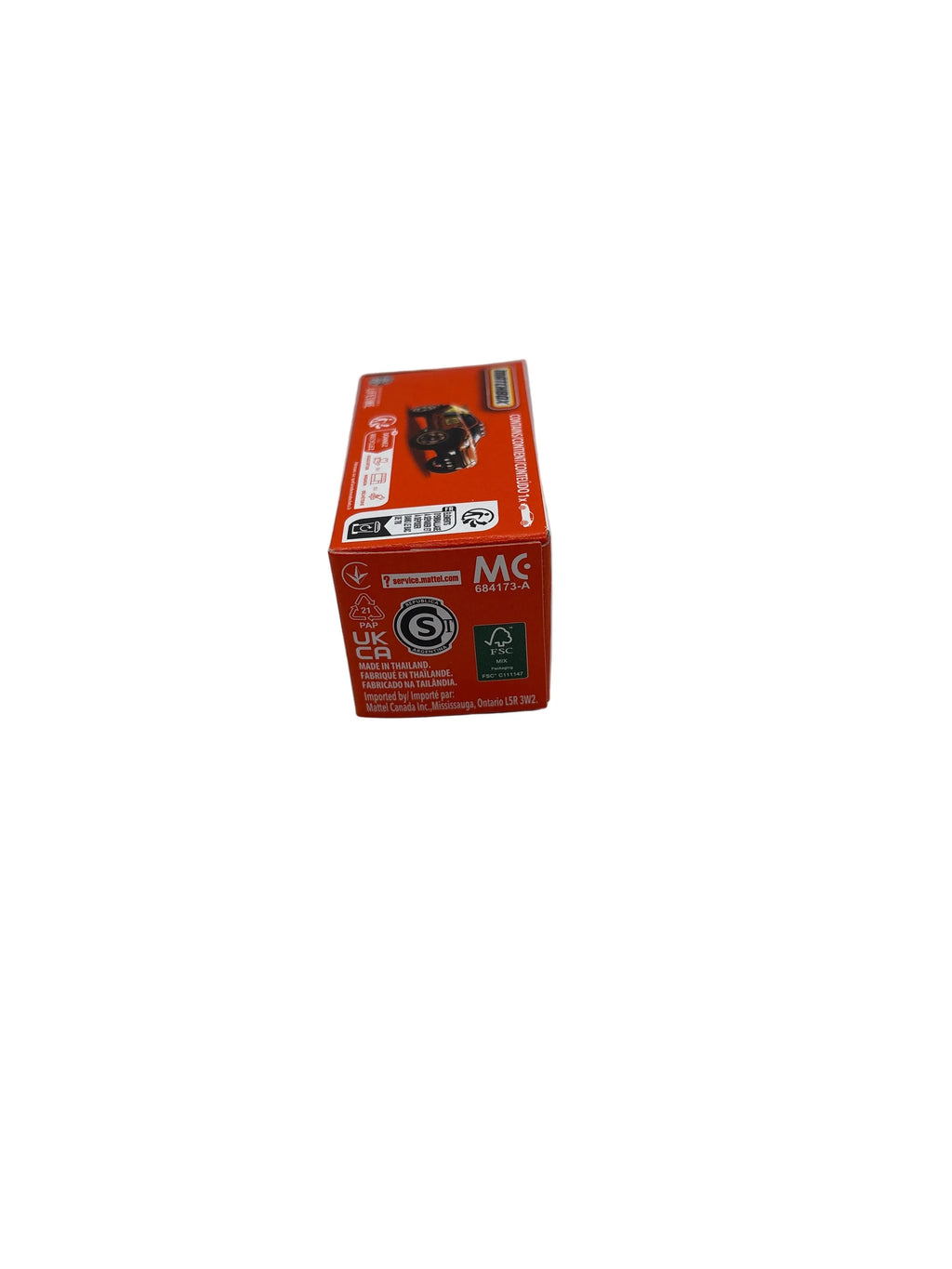 Matchbox Ridge Raider II Diecast orange