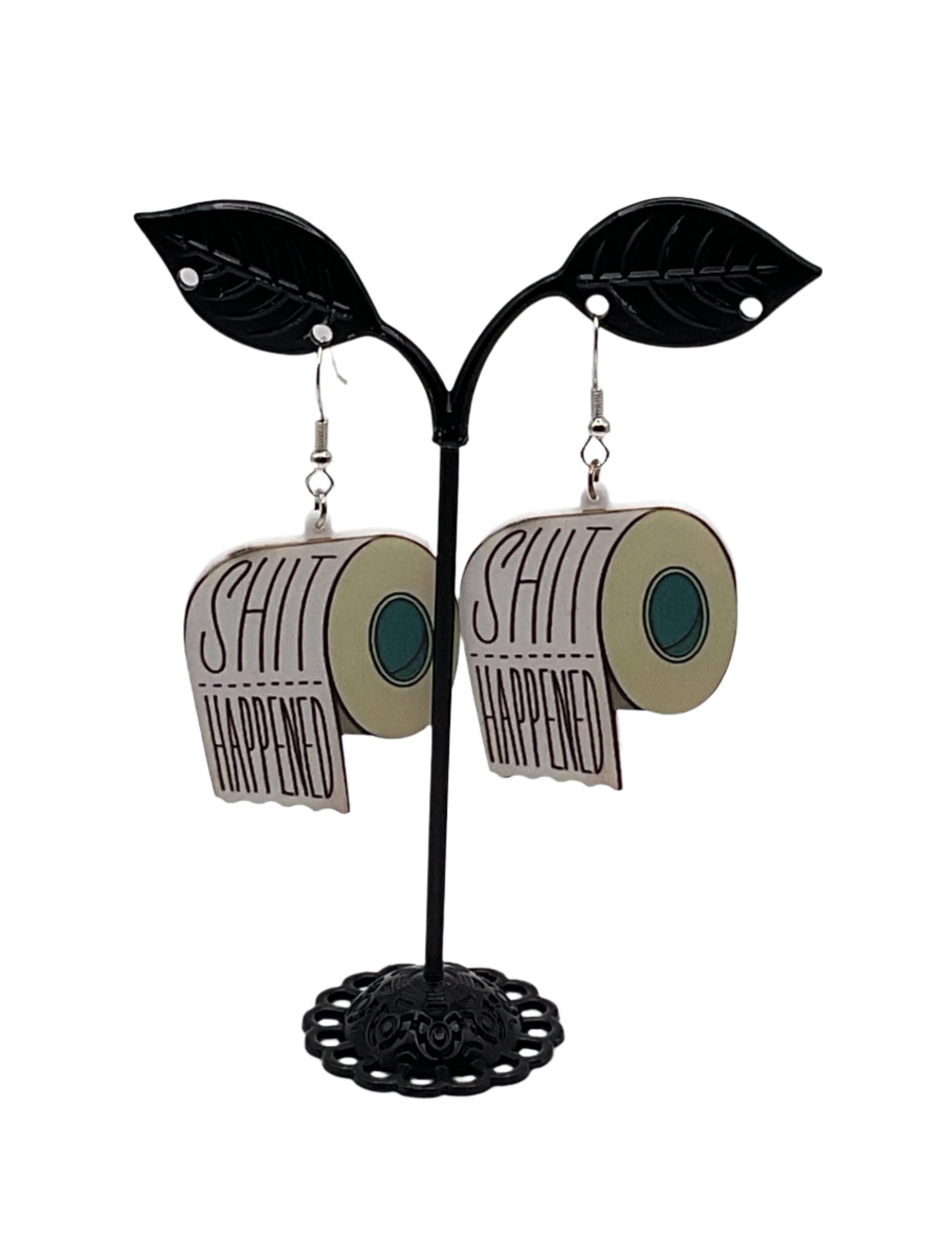 Shit Happens Earrings