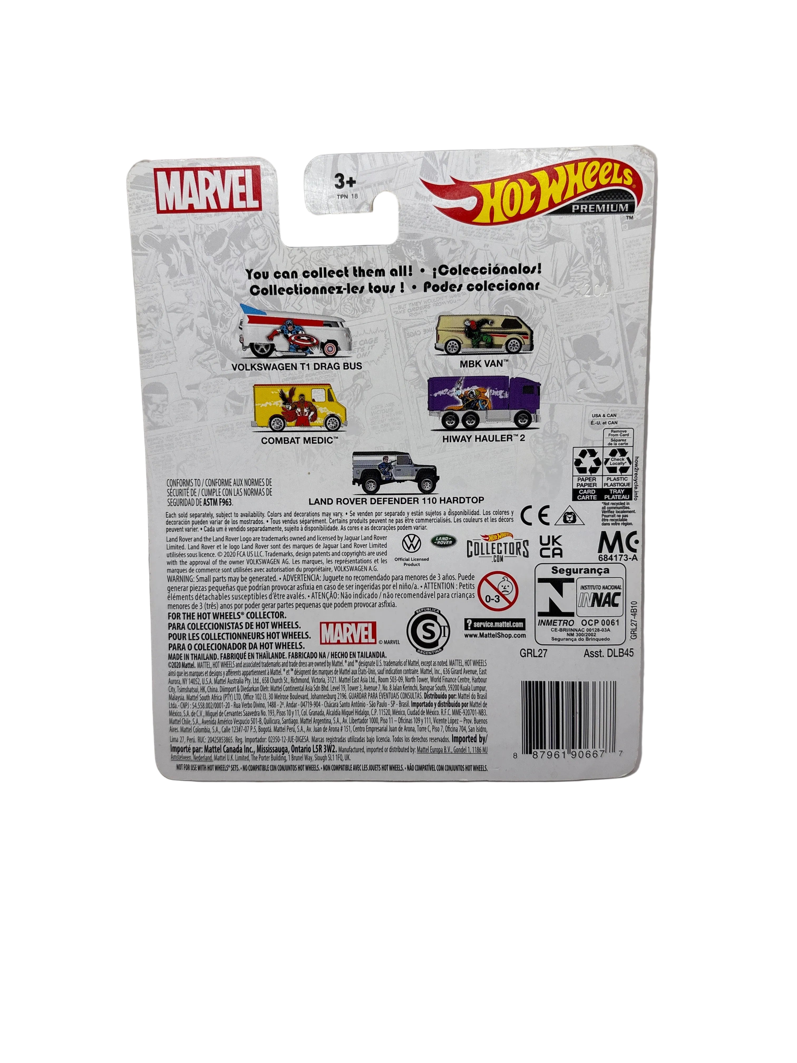 Hot Wheels Combat Medic Diecast