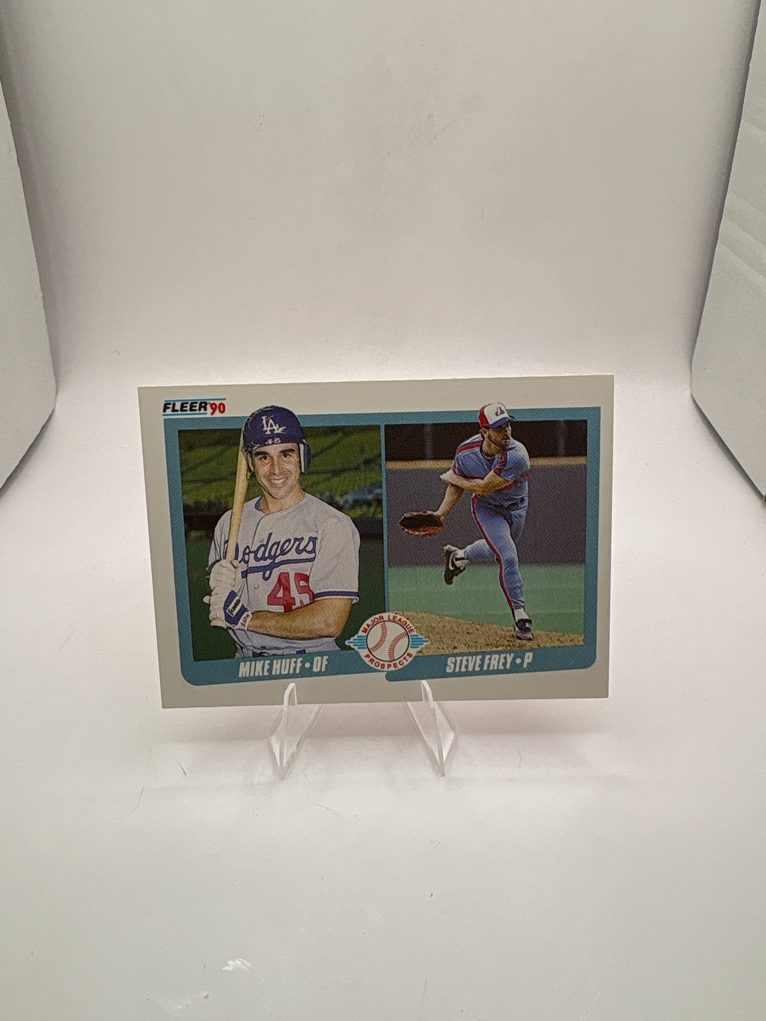 Fleer Mike Huff Steve Frey