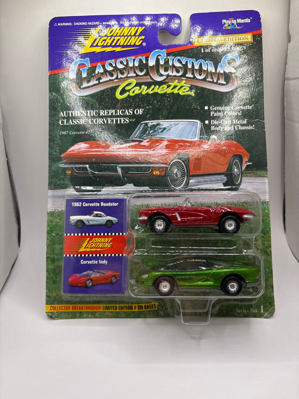 Johnny Lightning 1962 Corvette Roadster Corvette Indy Diecast