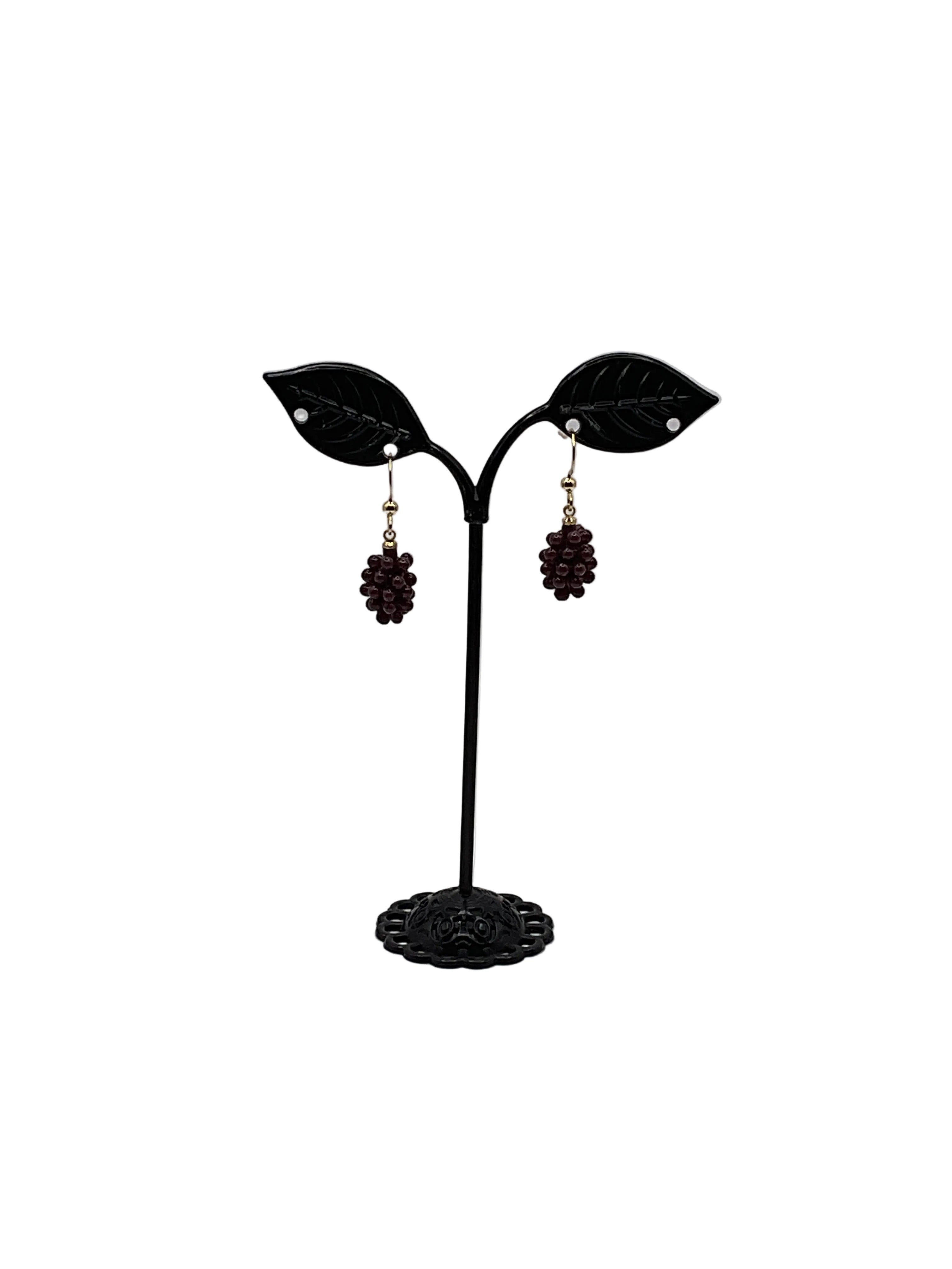 Grape Cluster Earrings