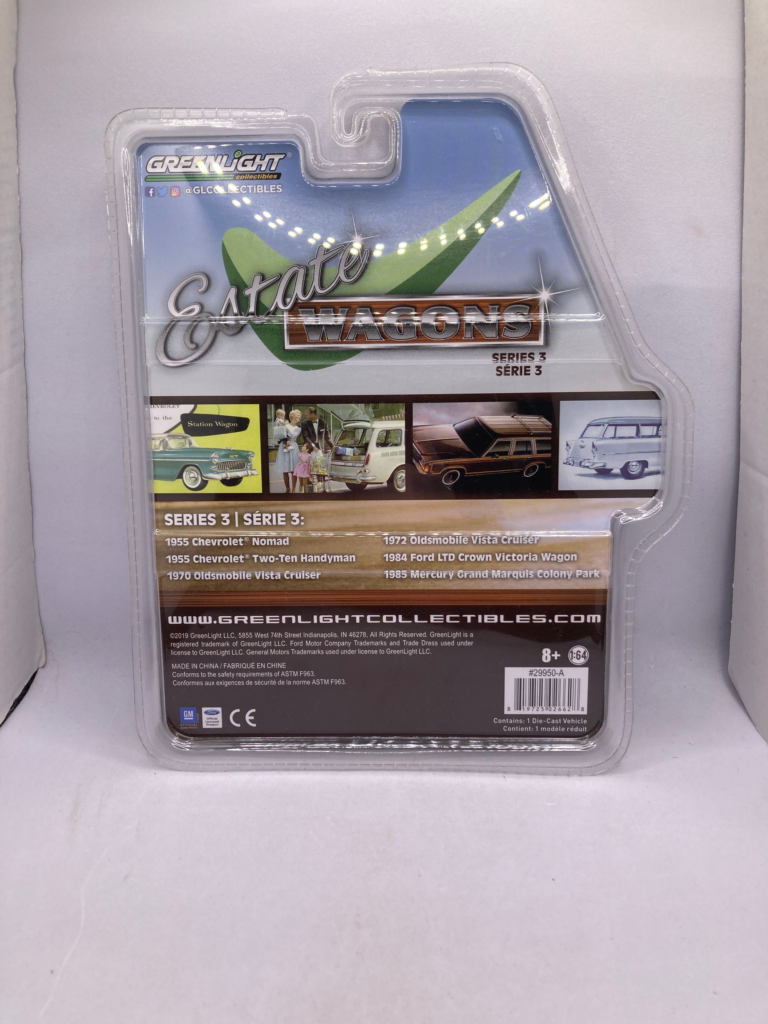 Greenlight 1955 Chevrolet Nomad Diecast
