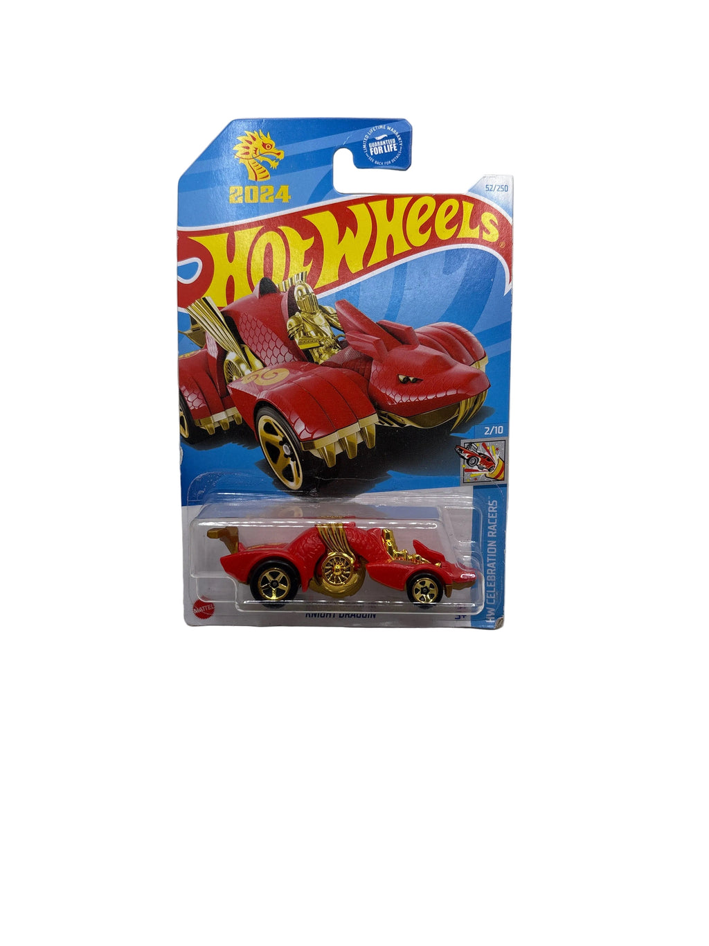 Hot Wheels Knight Draggin Diecast red