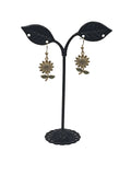 Sparkling Sunflower Earrings