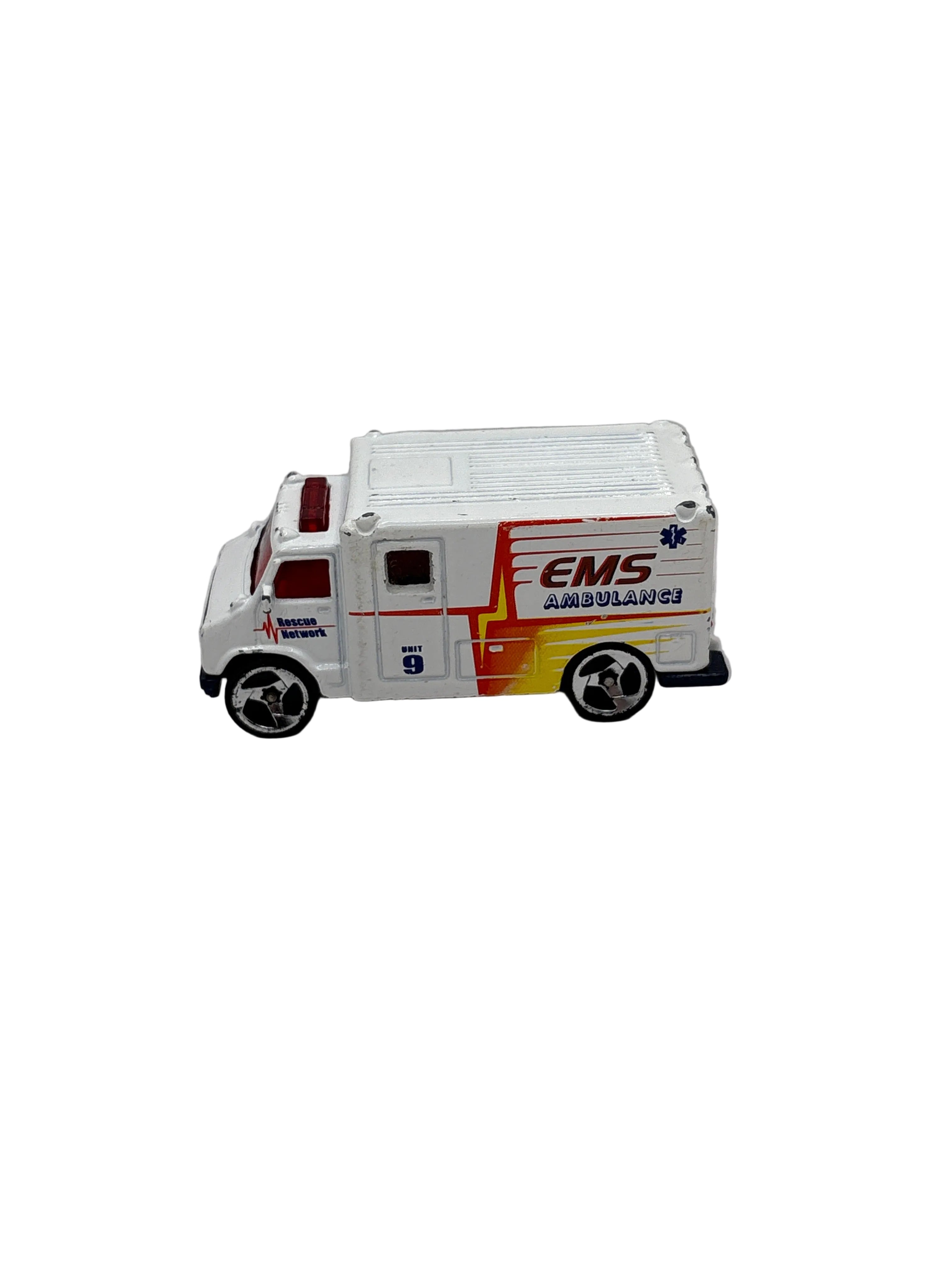 Hot Wheels Ambulance Diecast white