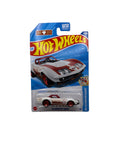 Hot Wheels 69 Corvette Racer Diecast white