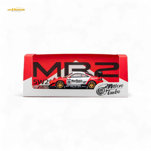 (Pre-Order) MicroTurbo Toyota MR2 Marlboro Livery 1:64