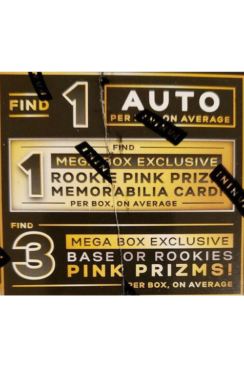 2020 Panini Prizm Football Mega Box - Target/Pink