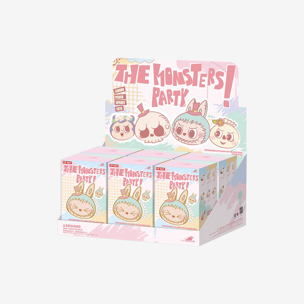 [In Stock] POPMART Party Series - Reversible Plush (SEALED)